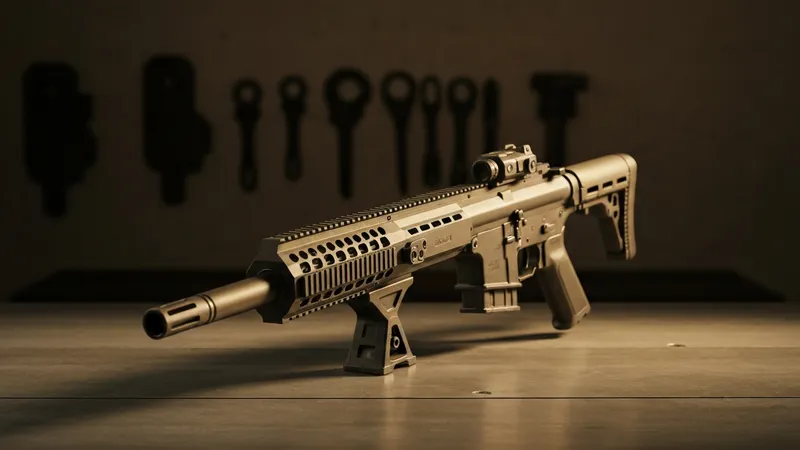 Collection de répliques AEG airsoft de différentes marques