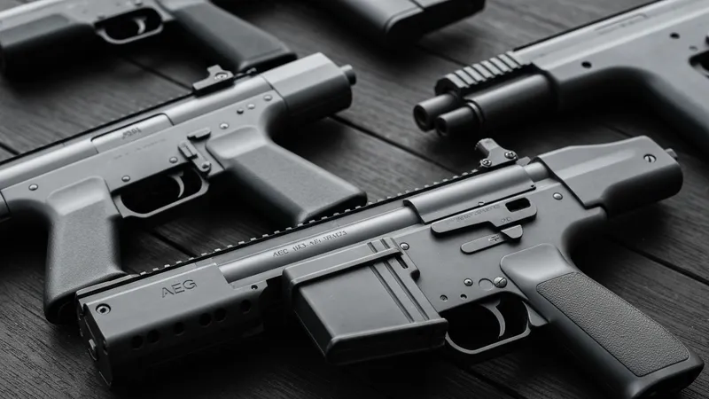 Réglage hop-up réplique AEG pour précision optimale